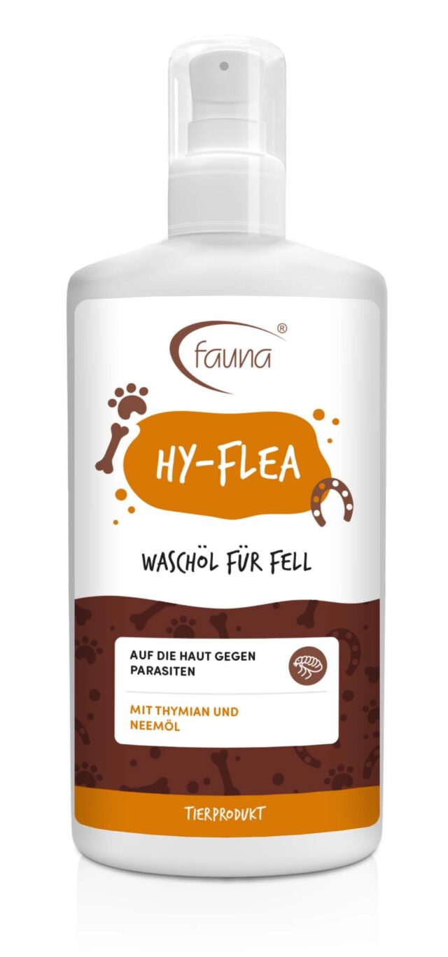 HY-FLEA Waschöl für Fell und Haut mit Parasiten – Bild 3