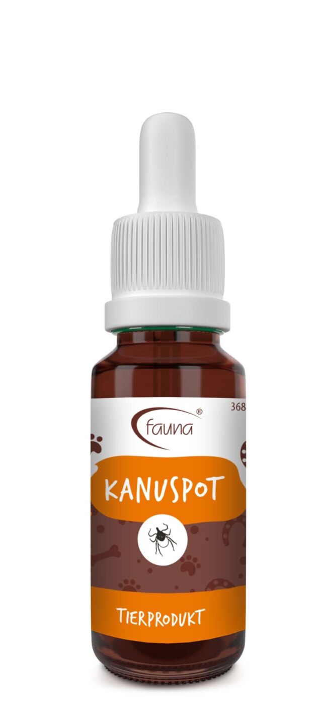 KANUSPOT bei vermehrtem Vorkommen von Zecken, Flöhen und Insekten