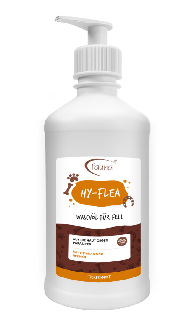 HY-FLEA Waschöl für Fell und Haut mit Parasiten – Bild 5