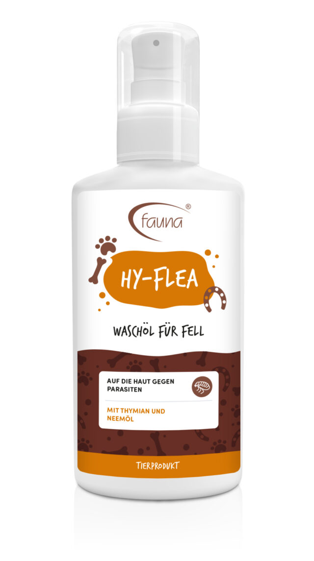 HY-FLEA Waschöl für Fell und Haut mit Parasiten – Bild 2